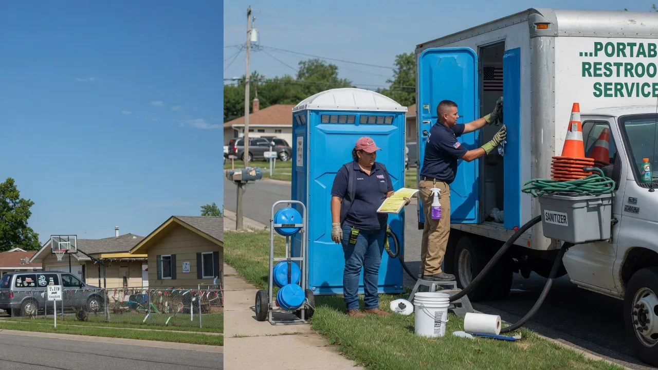 Portable Toilet Rental in Sterling, ND near me